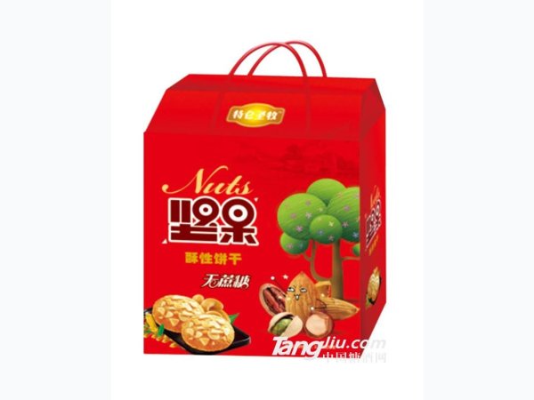 特仑圣牧坚果酥性饼干礼盒