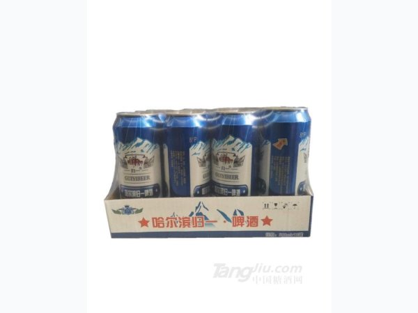 哈尔滨归一啤酒500ml&times;12罐
