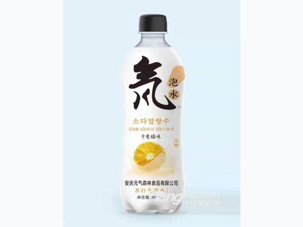 苏打气泡水-卡曼橘味480ml 图1