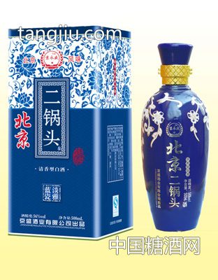 北京二锅头 56度500mLx6 蓝铁盒
