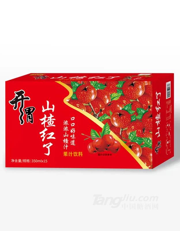 山楂红了果汁饮料350mlx15