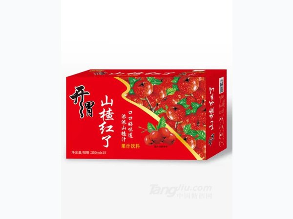 山楂红了果汁饮料350mlx15