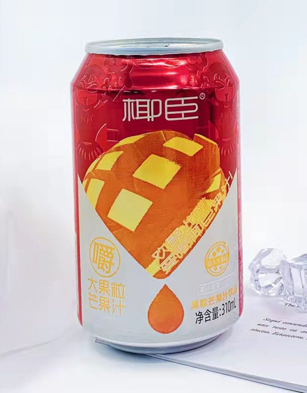 椰臣-大果粒芒果310ml