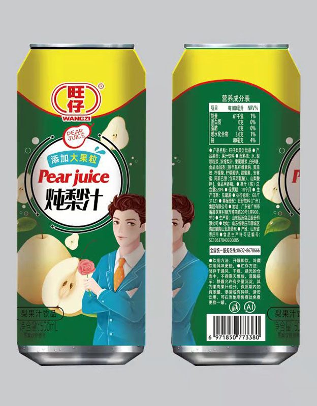 旺仔-炖梨汁500ml