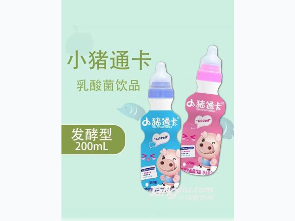 小猪通卡乳酸菌饮品200ml