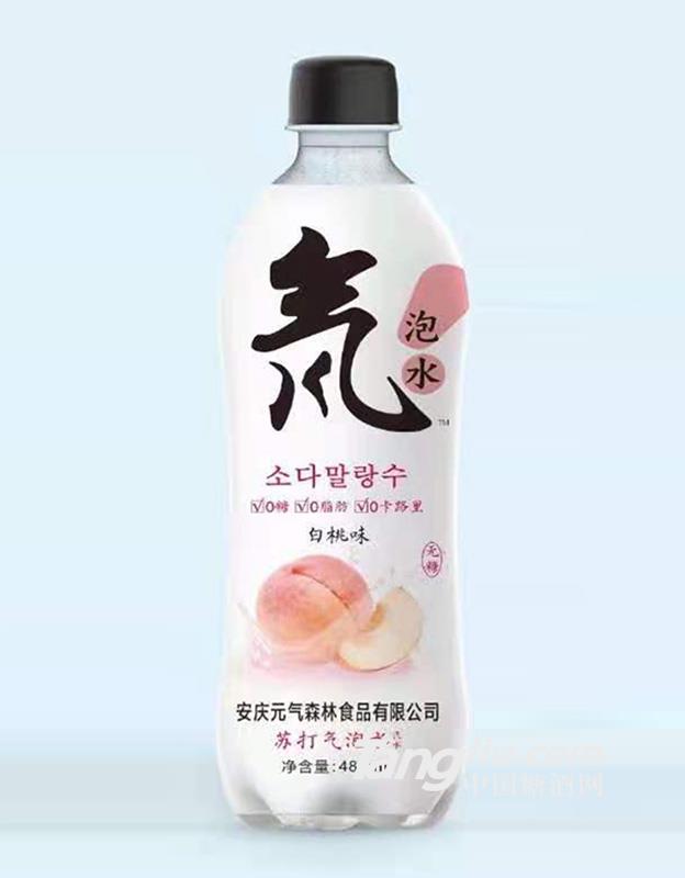 苏打气泡水-白桃味480ml 图2