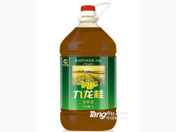 九龙桂菜籽油5L