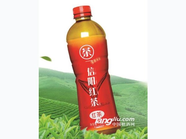 茶能信阳红茶饮料500ml