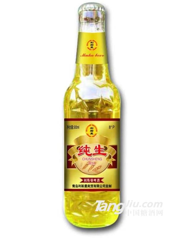 8&deg;利斯曼纯生啤酒-500ml