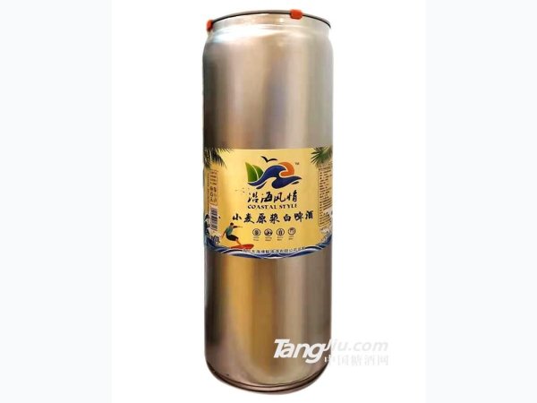 沿海风情原浆白啤酒10L