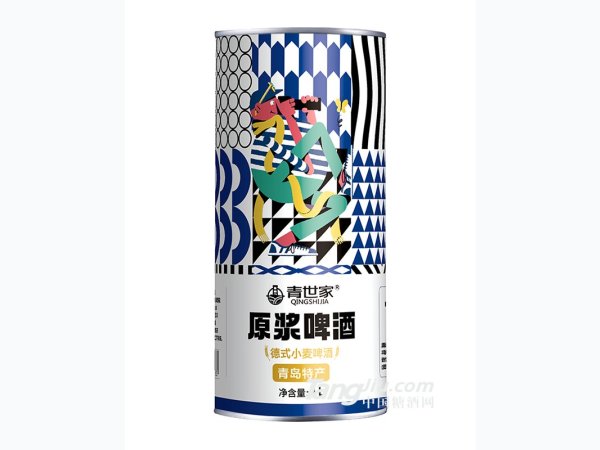青世家-原浆啤酒1L
