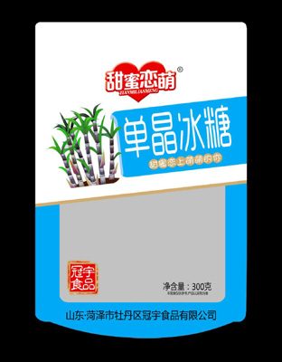 甜蜜恋萌普通糖系列单晶冰糖 图1