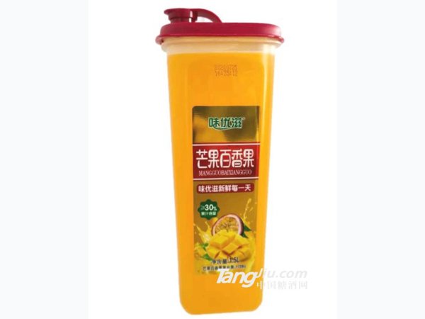 味优滋芒果百香果复合果汁饮料
