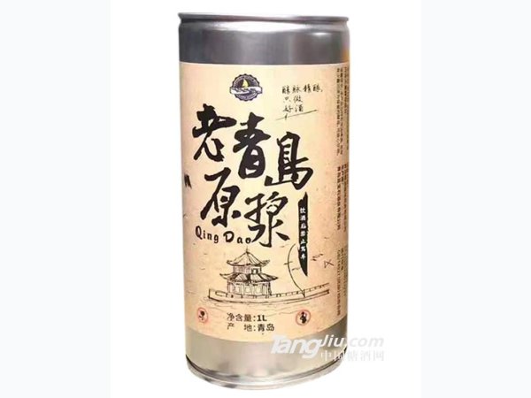 老青岛原浆1L