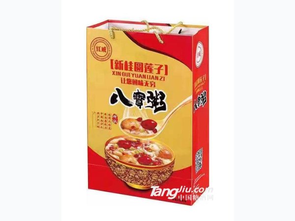 红威&middot;新桂圆莲子八宝粥320g（手提袋）