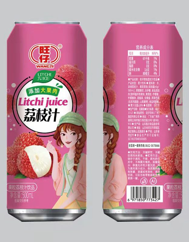 旺仔-荔枝汁500ml