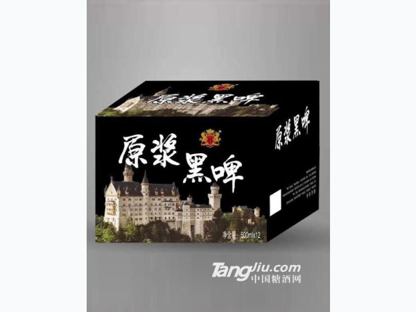 原浆黑啤500ml&times;12