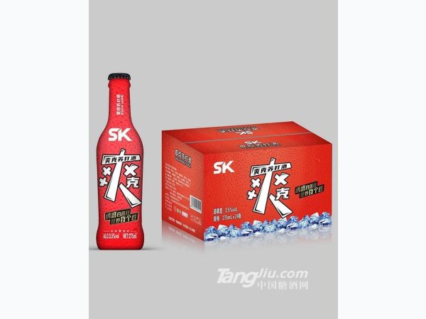 爽克苏打酒（红瓶）