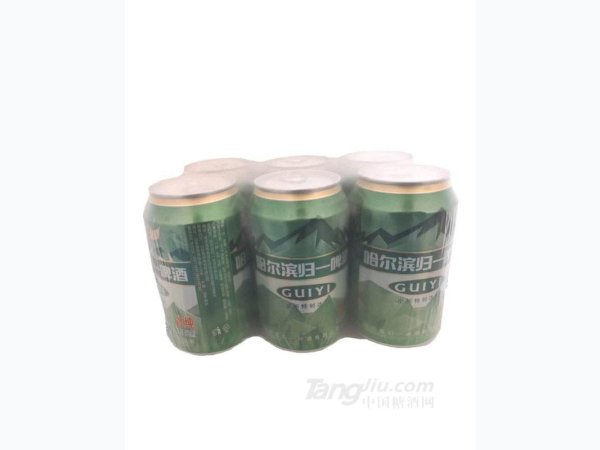 哈尔滨归一啤酒特制冰纯