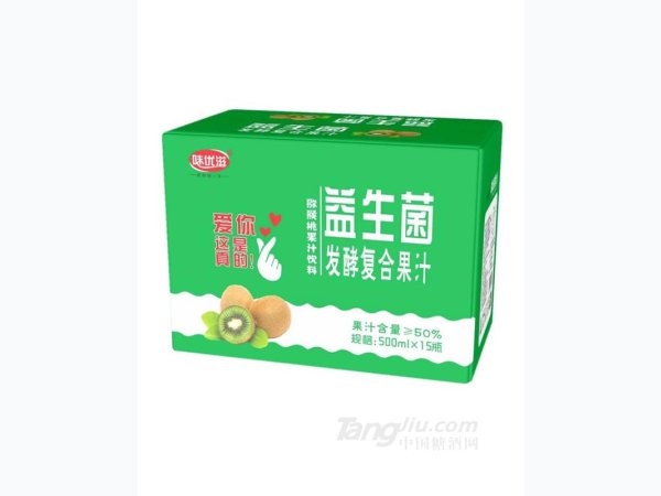 味优滋益生菌发酵猕猴桃果汁饮料-箱
