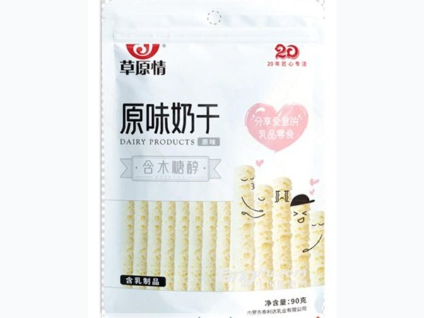 原味奶干90g