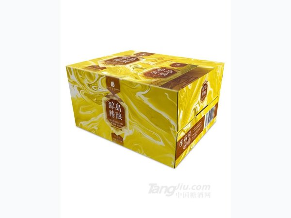 醇岛精酿黄啤1L&times;12罐