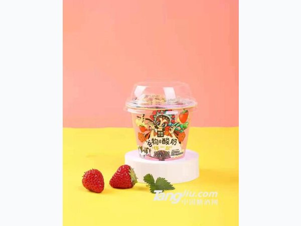 断糖计划&middot;草莓谷物酸奶145g