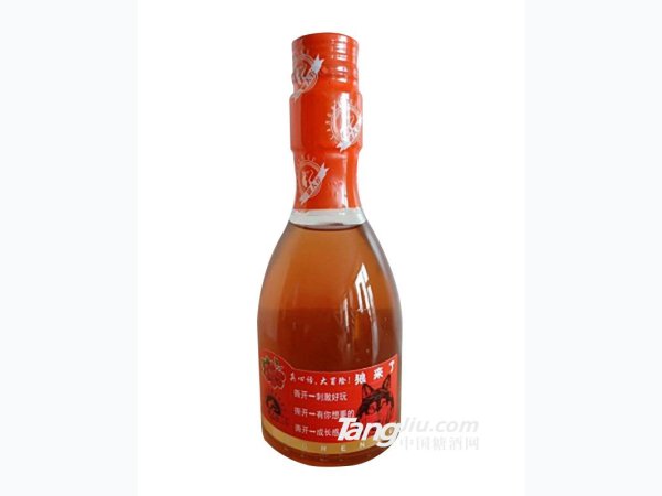 狼来了果汁酒橙瓶