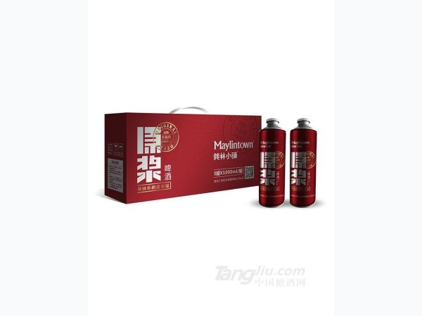 美林小镇原浆啤酒1L 图1