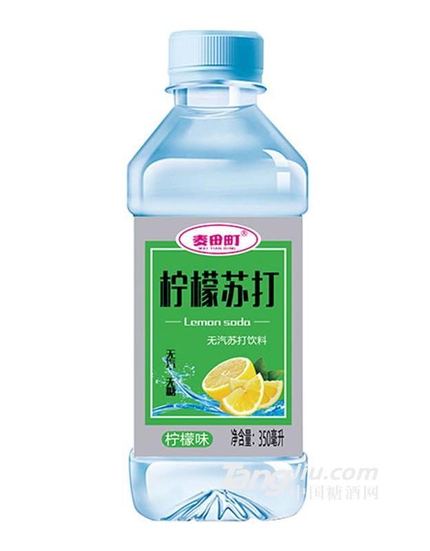 麦田町柠檬苏打水350ml