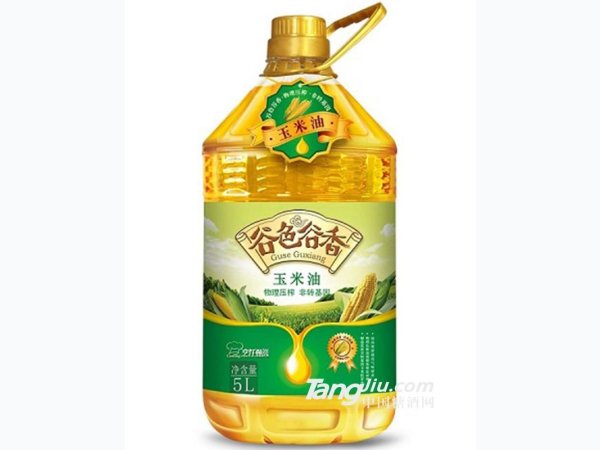 谷色谷香玉米油 5L