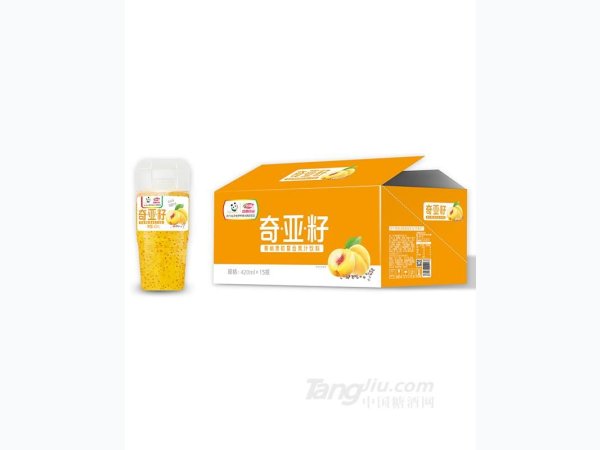 浩明420ml黄桃奇亚籽