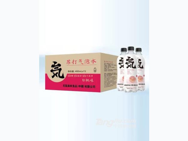 苏打气泡水-白桃味480ml