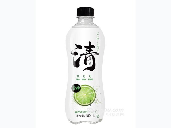青柠味苏打气泡水480ml