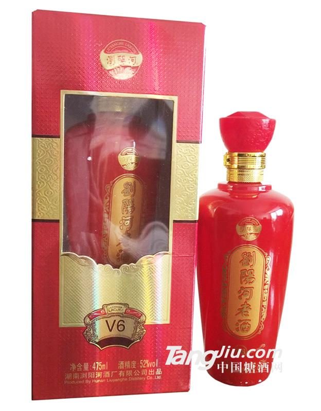 浏阳河-浏阳河老酒V6-475ml-52&deg;