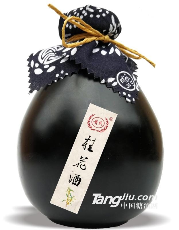 12&deg;黄氏桂花酒（黑坛）-500ml