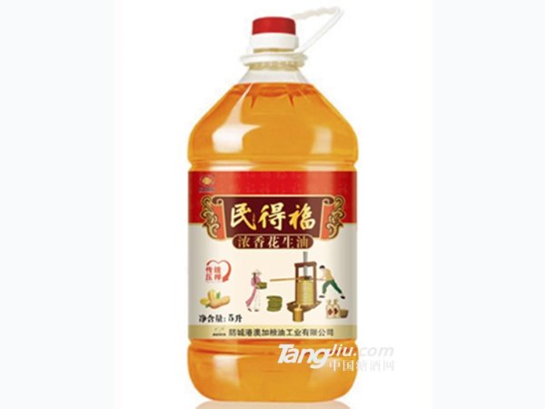 民得福花生油5L