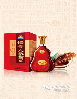40&deg;-海参人参酒-500ml