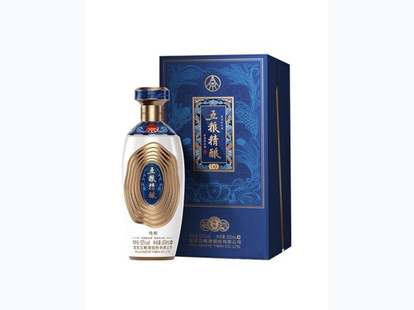 五粮精酿酒纯酿52度