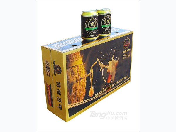 埃盛特啤酒黑啤金卡330mlx24