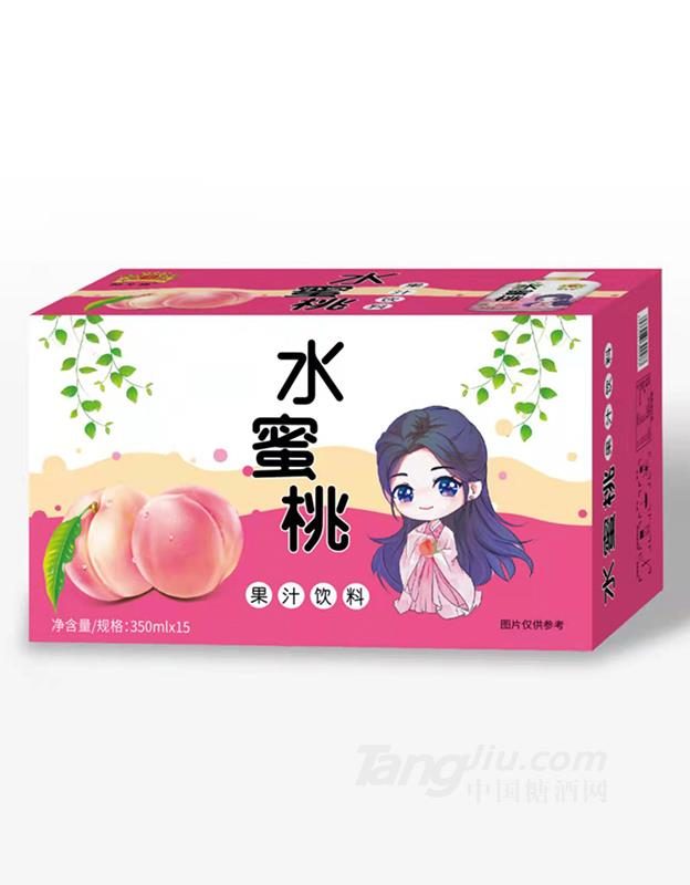 水蜜桃果汁饮料350mlx15