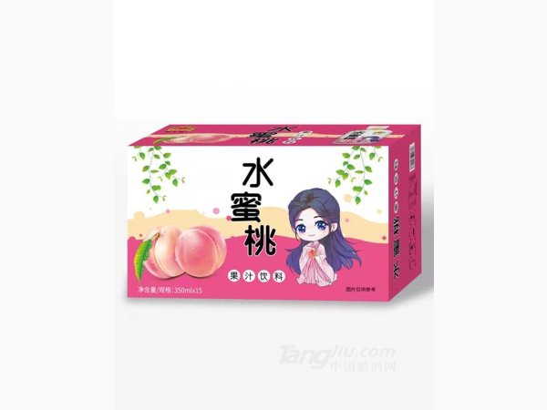 水蜜桃果汁饮料350mlx15