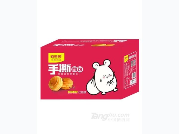 麦田町手撕面包红豆味2kg