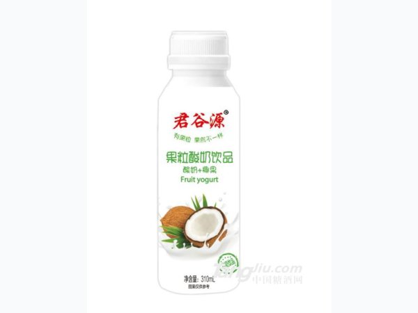君谷源果粒酸奶+椰果饮品