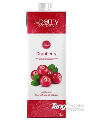 The Berry Company &ndash; 小紅莓汁1L
