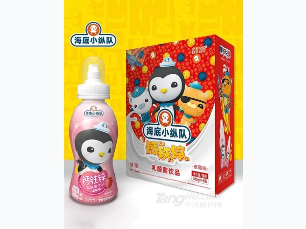 海底小纵队儿童乳酸菌草莓味200g
