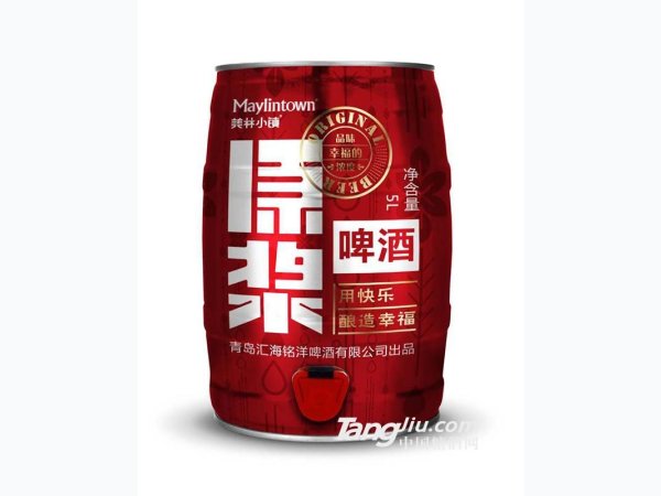 美林小镇原浆啤酒5L