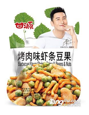 烤肉味虾条豆果