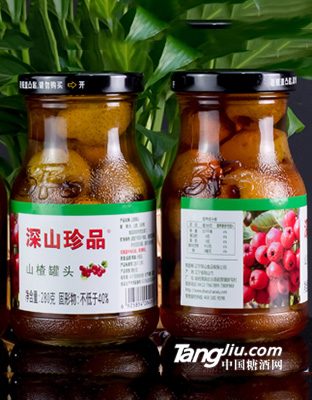 深山秀-山楂罐头(12瓶_箱)-280克
