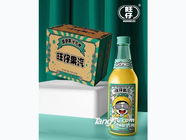 菠萝果汁汽水358ml